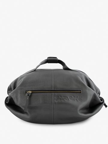 Дорожно-спортивная сумка тёмно-серого цвета