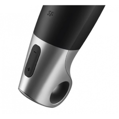 Мастурбатор с вибрацией Satisfyer Power Masturbator черно-серебристый