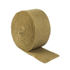 Джут межвенцовый ширина 200мм длина 20м 1 рулон (упак=9шт)