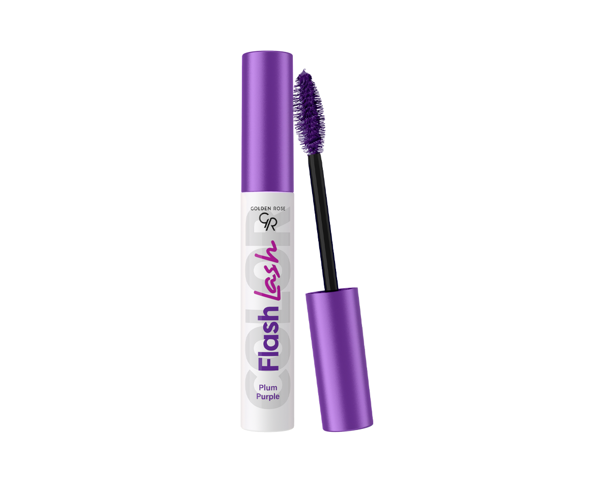 Golden Rose Тушь FLASH LASH COLORED тон 07_PLUM PURPLE сливово-фиолетовый