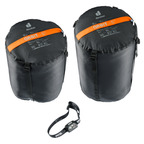 Картинка спальник Deuter Orbit -5 SL Chestnut-Sage - 8