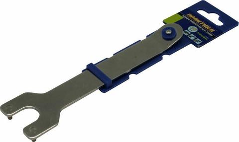 Ключ для планшайб ПРАКТИКА 30 мм, для УШМ, плоский + планшайба  (246-234)