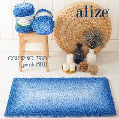 Пряжа Alize Puffy Fine Ombre Batik цвет 7280