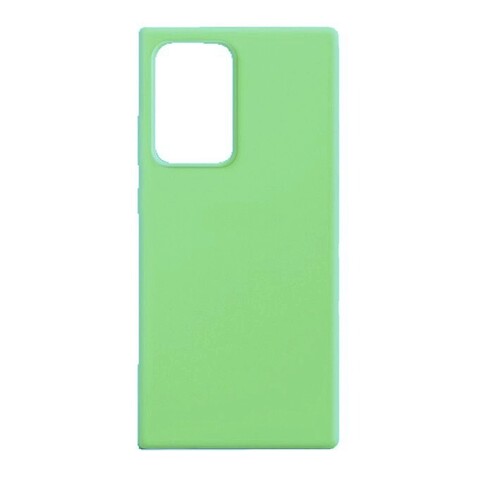 Силиконовый чехол Silicone Cover для Samsung Galaxy Note 20 Ultra (Зеленый)