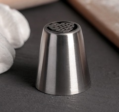 Насадка кондитерская «Роза малазийская», d=3,7 см, выход 2 см, нержавеющая сталь