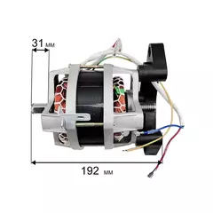 Двигатель эл. переменного тока QUATTRO ELEMENTI Graviti 120, 140 (915-991-054)