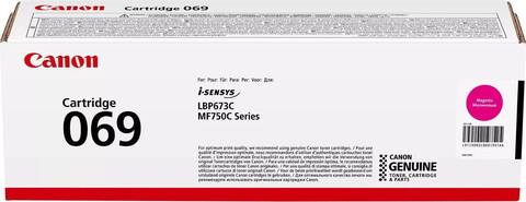 Тонер-картридж пурпурный Canon Cartridge 069M 5092C002 для MF752Cdw/MF754Cdw, LBP673Cdw 1900 стр.