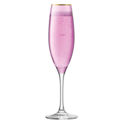 Набор из 2 бокалов-флейт для шампанского Sorbet, 225 мл, розовый, фото 4