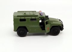 GAZ-2330 Tiger military khaki Technopark 1:43