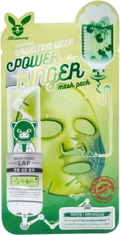 Elizavecca Centella Asiatica Deep Power Ringer Mask Pack Маска на тканевой основе с центеллой азиатской