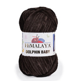 Пряжа Himalaya Dolphin Baby арт. 80343 темно-коричневый