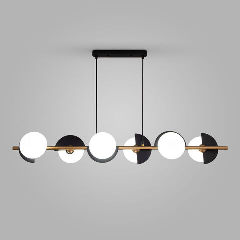 Подвесной светильник Eurosvet Moity 70149/6 черный/латунь