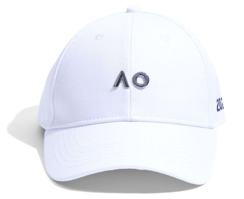 Теннисная кепка Australian Open Kids Baseball Pin Cap (OSFA) - white