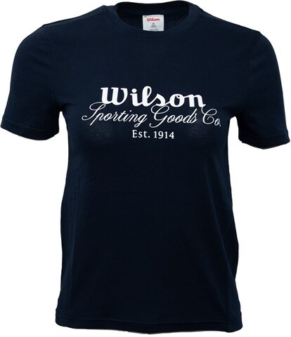 Женская теннисная футболка Wilson Easy T-Shirt - classic navy