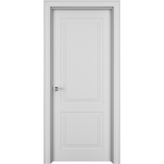 Купить Межкомнатная дверь эмаль Паспарту-2 белая глухая