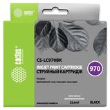 Картридж струйный Cactus CS-LC970BK черный (22.6мл) для Brother DCP-135C, 150C, MFC-235C, 260C