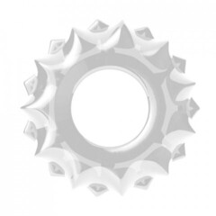 Эрекционное кольцо прозрачное (4*1.7 см)