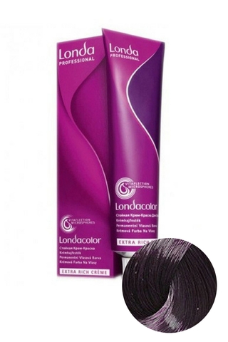 Стойкая крем-краска для волос LondaColor 0/66 Интенсивный фиолетовый микстон, Londa Professional, 60 мл