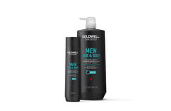 1000 мл GOLDWELL DualSenses for Men Шампунь для волос и тела 1000 ml Hair & Body Shampoo