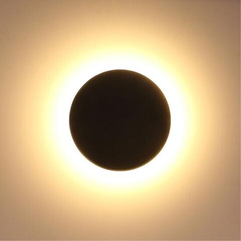 Уличный настенный светодиодный светильник Arte Lamp NIMBO A3409AL-1BK