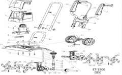 Шкив ведомый DDE культиватора ET1200-40 редуктора (60096-0015)
