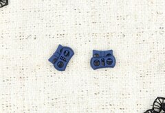 Фиксатор пластик, d 5 мм, р. 2х1,3 см, синий