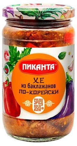 Хе из баклажанов по Корейски 
