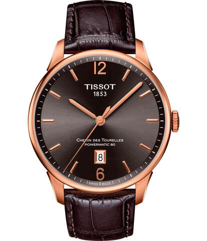 Наручные механические часы Tissot Chemin des Tourelles Powermatic 80 T099.407.36.447.00