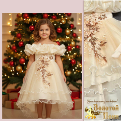 Платье нарядное девочке (6-10) 251026-А709