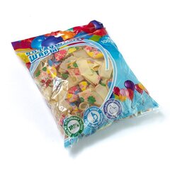 
          Шар воздушный прозрачный Alingar, №12, с цветочным рисунком ассорти, 100шт/уп, пакет с европодвесом