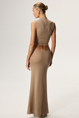 Юбка макси TANZANIA Латте