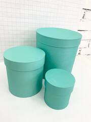 Цилиндр одиночный, Мятный, 18*18 см, 1 шт.