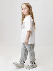 фуфайка  для девочки  КР 302871/розовый 4144 к619