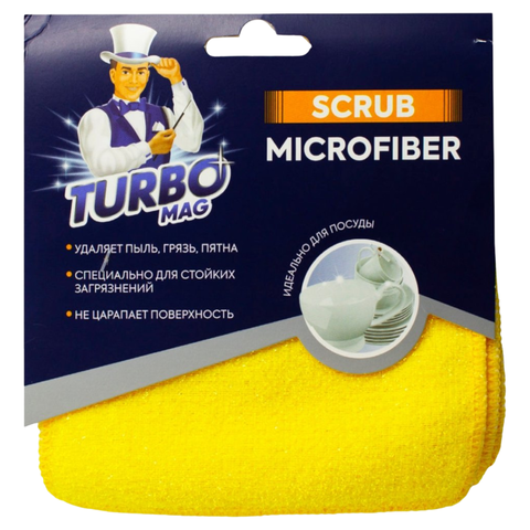 Салфетка чистящая СКРАБ TURBOMAG 53007