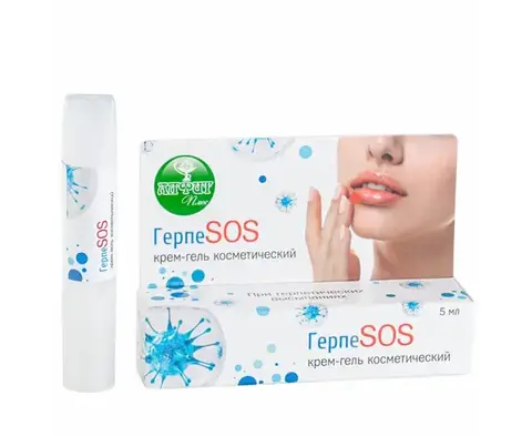 Крем-гель ГерпеSOS, 5 мл., Алфит Плюс
