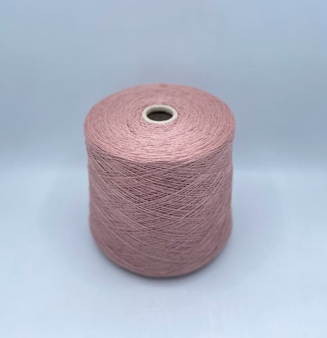 Бобинная пряжа, Sigarino, 2/14 700м, 50% Кашемир, 30%Шелк, 20%Меринос, Пыльно-розовый,37088