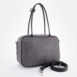 Сумка Саломея 210 македония серый + черный