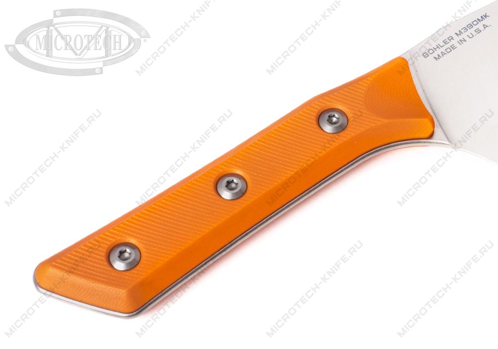 Нож Microtech Kitchen Santoku G-10 3200-10EM Ember