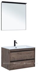 Aquanet 271956 Набор мебели Lino 80 Дуб Веллингтон (271956) фото