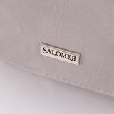 Сумка Саломея 428 итальянский светло-серый