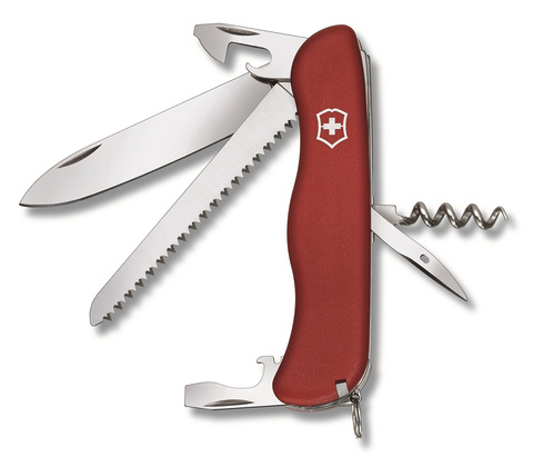 Нож складной Victorinox Rucksack, 111 mm, Red (0.8863)