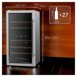 Шкаф винный TESLER CWC-300 LEFT DOOR
