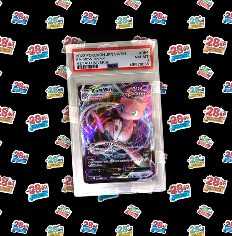 Коллекционная карточка Pokemon (Japan) (PSA 8) Mew VMax (s12a-054)