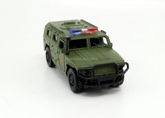 GAZ-2330 Tiger military khaki Technopark 1:43