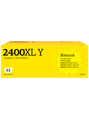 IC-CPGI-2400XL Y Картридж T2 для Canon MAXIFY iB4040/iB4140/MB5040/MB5140/MB5340/MB5440, желтый