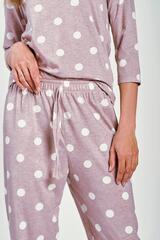 Пижама женская со штанами TARO 3212 DOLLY_Светло-лиловый