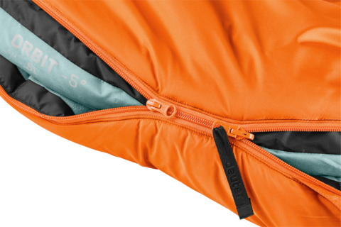 Картинка спальник Deuter Orbit -5 SL Chestnut-Sage - 6