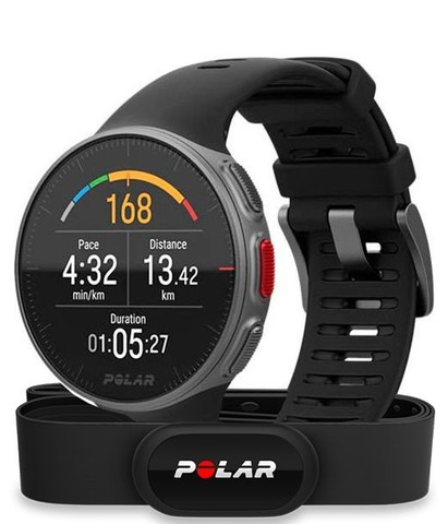 Polar Vantage V Черный HR c датчиком H10