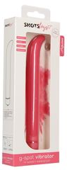 Розовый компактный вибростимулятор G-Spot Vibrator - 16 см. - 