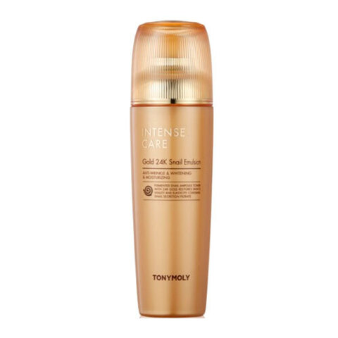 Tony Moly Intense Care Gold 24k Snail Emulsion - Эмульсия для лица с улиткой и золотом